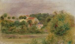 Maisons dans le parc (Auguste Renoir) - Muzeo.com