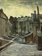 Maisons vues de dos (Vincent van Gogh) - Muzeo.com