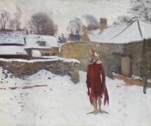 Mannikin dans la neige (John Singer Sargent) - Muzeo.com