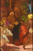 Marchand de fruits à Madura, Inde (Albert Besnard) - Muzeo.com