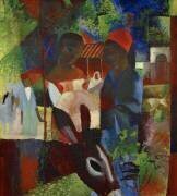 Marché à Tunis (August Macke) - Muzeo.com