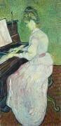 Marguerite Gachet au piano (Vincent van Gogh) - Muzeo.com