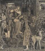 Marie-Madeleine à la porte de Simon Pharyise (Dante Gabriel Rossetti) - Muzeo.com