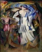 Marval au bal de Van Dongen (Alice Bailly) - Muzeo.com