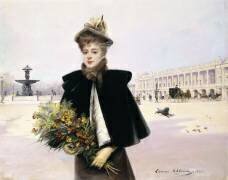 Matin d'avril (Louise Abbéma) - Muzeo.com