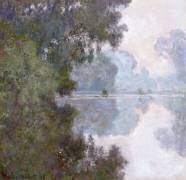 Matin sur la Seine (Claude Monet) - Muzeo.com