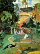 Metamoe (Paysage avec des paons) (Paul Gauguin) - Muzeo.com