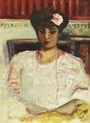 Misia en chemisier rose (Pierre Bonnard) - Muzeo.com