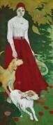 Mlle Andrée Bonnard et ses chiens (Pierre Bonnard) - Muzeo.com