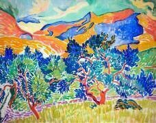 Montagnes de Collioure, 1905 (André Derain) - Muzeo.com