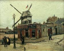 Moulin de la Galette (Vincent van Gogh) - Muzeo.com
