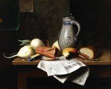 Munich nature morte (William Michael Harnett) - Muzeo.com