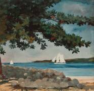 Nassau : Océan et Voilier (Winslow Homer) - Muzeo.com