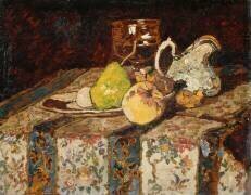 Nature morte au pichet blanc (Adolphe Joseph Monticelli) - Muzeo.com