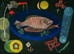 Nature Morte, autour du poisson (Paul Klee) - Muzeo.com