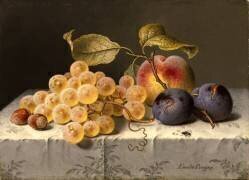 Nature morte aux fruits (Emilie Preyer) - Muzeo.com