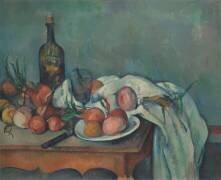 Nature morte aux oignons (Paul Cézanne) - Muzeo.com