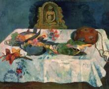 Nature morte aux perroquets (Paul Gauguin) - Muzeo.com