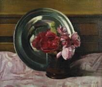 Nature morte aux roses (Félix Vallotton) - Muzeo.com