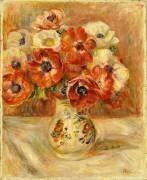 Nature morte avec anémones (Auguste Renoir) - Muzeo.com
