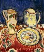 Nature morte avec de la poterie bretonne (Alfred Henry Maurer) - Muzeo.com