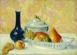 Nature morte avec des fruits (Hippolyte Petitjean) - Muzeo.com