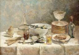 Nature morte à la salade (Edouard Vuillard) - Muzeo.com