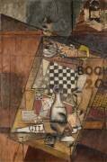 Nature Morte à l'échiquier (Louis Marcoussis) - Muzeo.com