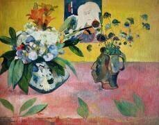 Nature morte à l'estampe japonaise (Paul Gauguin) - Muzeo.com