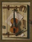 Nature morte, violon et musique (William Michael Harnett) - Muzeo.com