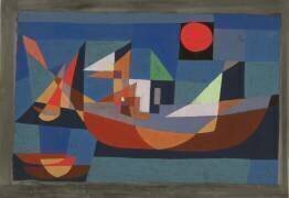 Navires au repos (Paul Klee) - Muzeo.com