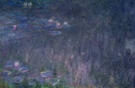Nénuphars : reflets d'arbres (Claude Monet) - Muzeo.com