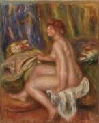 Nu assis dans une chambre (Auguste Renoir) - Muzeo.com