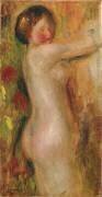 Nu au bras levé (Auguste Renoir) - Muzeo.com