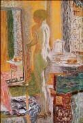 Nu devant la glace (Pierre Bonnard) - Muzeo.com