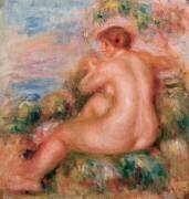 Nu féminin dans un paysage (Auguste Renoir) - Muzeo.com