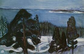 Nuit d'hiver (Edvard Munch) - Muzeo.com