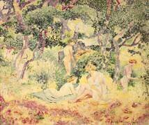 Nudes in a Wood (Henri-Edmond Cross) - Muzeo.com