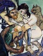 Ulysse et Calypso (Max Beckmann) - Muzeo.com