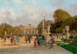 Paris, Jardins des Tuileries (Edouard Cortès) - Muzeo.com