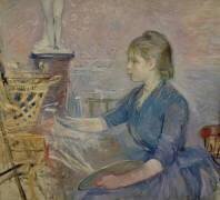 Paule Gobillard (1867-1946), peingnant (Berthe Morisot) - Muzeo.com