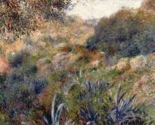Paysage algérien, le ravin de la Femme Sauvage (faubourg d'Alger) (Auguste Renoir) - Muzeo.com