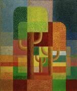 Paysage, Arbres (Heinrich Hoerle) - Muzeo.com