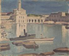 Paysage au remorqueur (Albert Marquet) - Muzeo.com