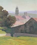 Paysage avec église (Félix Vallotton) - Muzeo.com