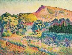 Paysage avec le cap Negre (Henri-Edmond Cross) - Muzeo.com