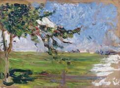 Paysage avec un pommier (Wassily Kandinsky) - Muzeo.com