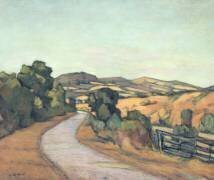 Paysage dans la Mayenne (Louis Le Bail) - Muzeo.com