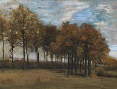 Paysage d'automne (Vincent van Gogh) - Muzeo.com