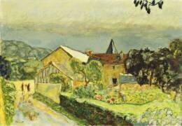 Paysage de l'après-midi en août (Pierre Bonnard) - Muzeo.com